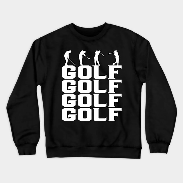 Golfers - Golfer Gift Crewneck Sweatshirt by Leonitrias Welt